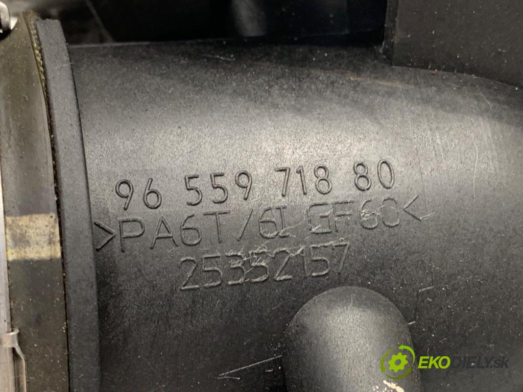 MAZDA 3 liftback 2006 80 kW 1.6 DI Turbo 1560 Škrtiaca klapka 9655971880 (Škrtiaca klapka)