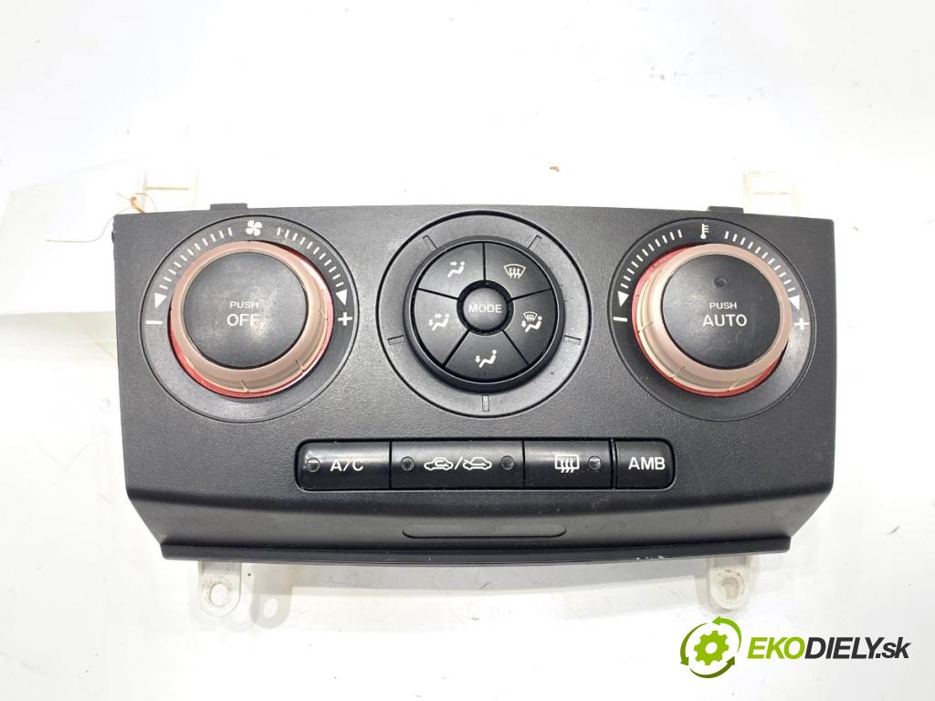 MAZDA 3 liftback 2006 80 kW 1.6 DI Turbo 1560 Panel ovládania kúrenia K1900BP4M (Prepínacie páčky pod volantom)