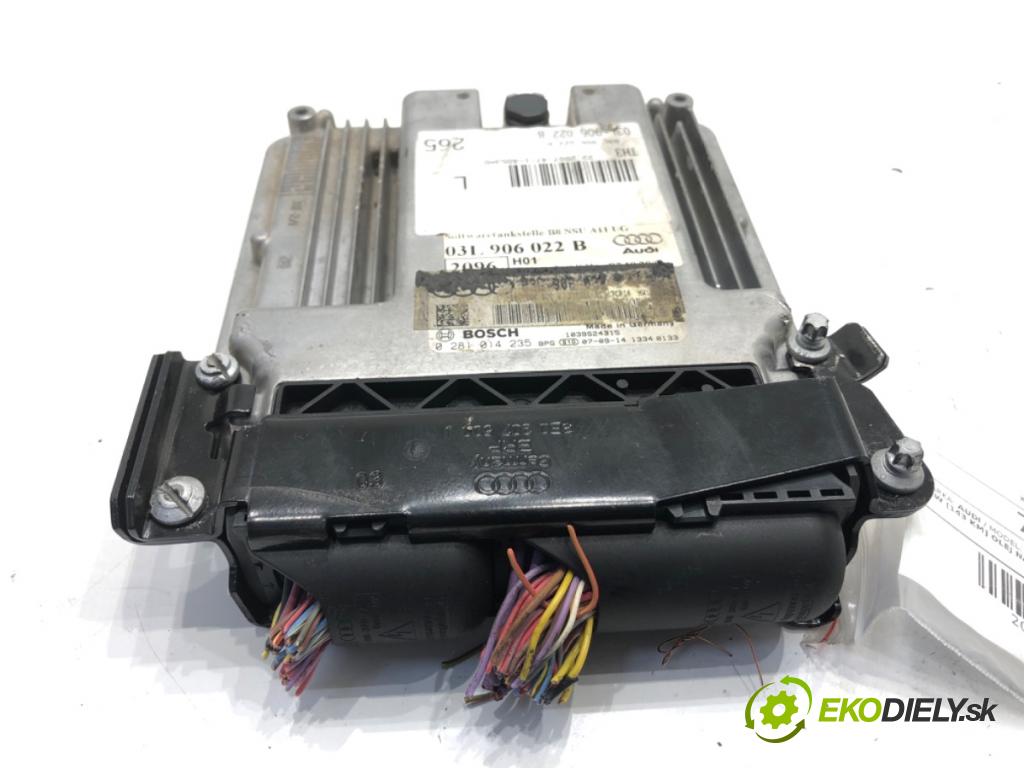 AUDI A4 B8 sedan 2007 105 kW 2.0 TDI 1968 riadiaca jednotka Motor 03L906022B 0281014235 (Riadiaca jednotka)