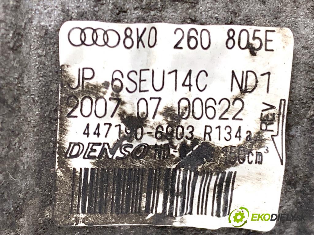 AUDI A4 B8 sedan 2007 105 kW 2.0 TDI 1968 Kompresor klimatizácie 8K0260805E (Kompresor klimatizácie)