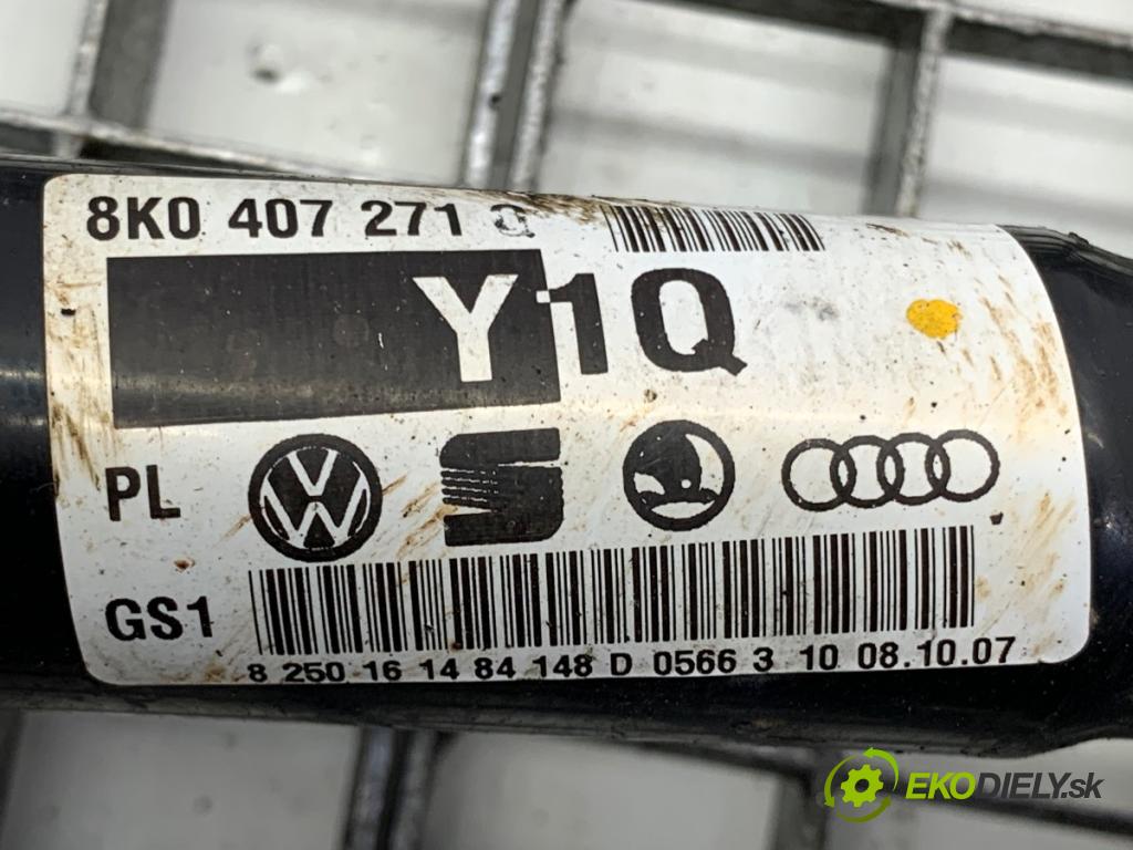 AUDI A4 B8 sedan 2007 105 kW 2.0 TDI 1968 Poloos ľavy predný 8K0407271Q