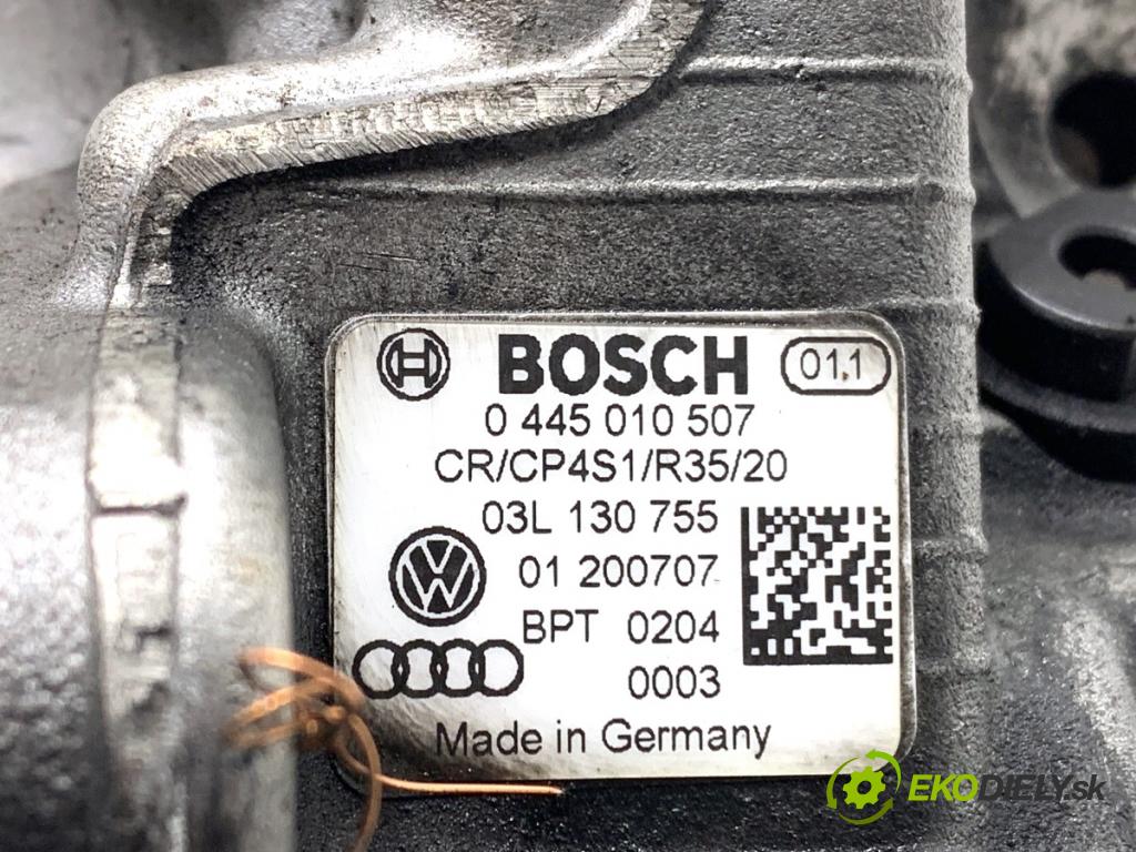 AUDI A4 B8 sedan 2007 105 kW 2.0 TDI 1968 Pumpa vstrekovacia 0445010507 (Vstrekovacie čerpadlo)