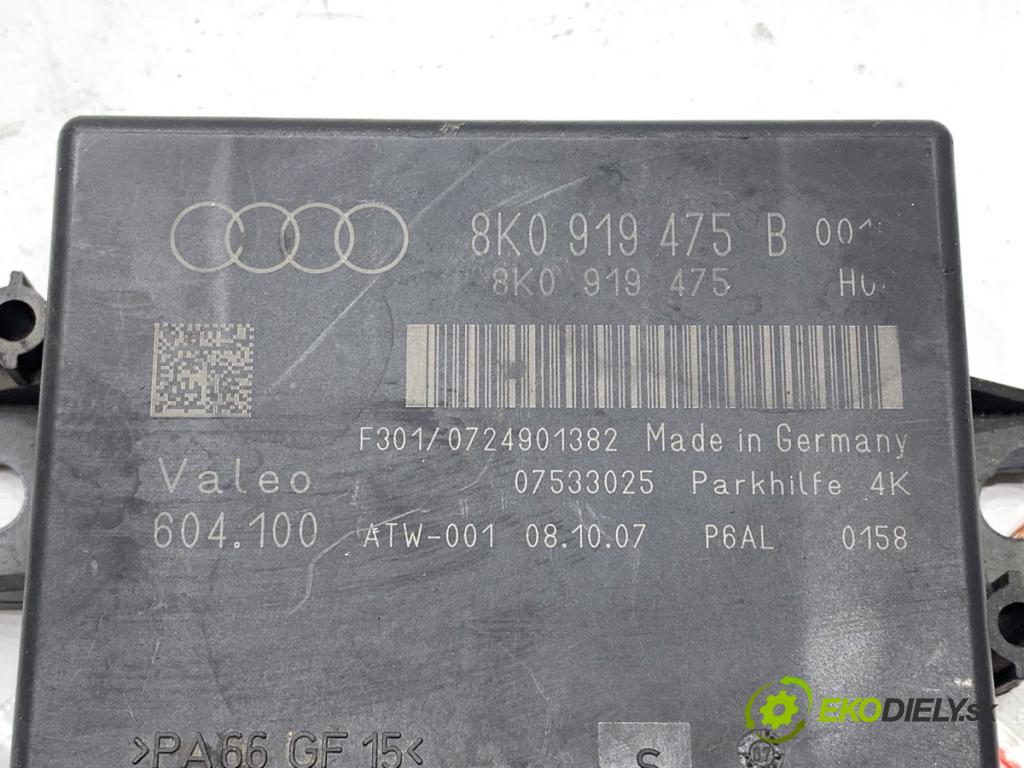 AUDI A4 B8 sedan 2007 105 kW 2.0 TDI 1968 Modul PDC 8K0919475B (Riadiaca jednotka ostatné)