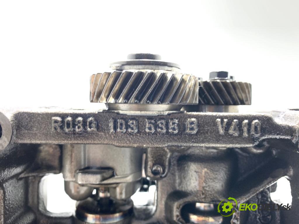AUDI A4 B8 sedan 2007 105 kW 2.0 TDI 1968 Pumpa oleja 03Q103535B (Olejová pumpa)