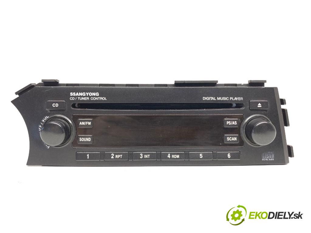 SSANGYONG ACTYON SUV 2007 104 kW 2.0 Xdi 1998 RADIO 89100-09101 (Audio zariadenie)