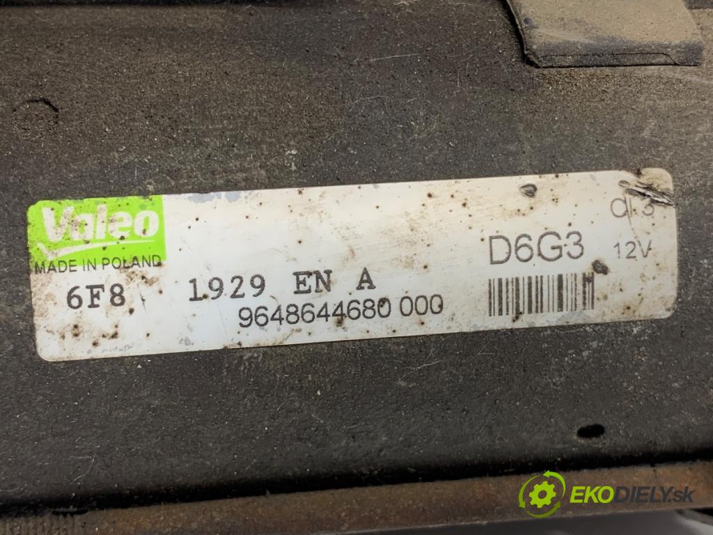 CITROEN C3 I liftback 2008 44 kW 1.1 i 1124 Štartér 9648644680 (Štartér)