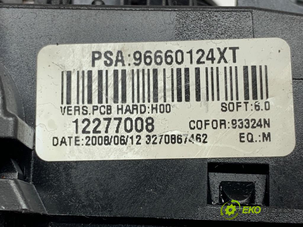 CITROEN C3 I liftback 2008 44 kW 1.1 i 1124 Prepínač kombinovaný 96660124XT (Prepínacie páčky pod volantom)