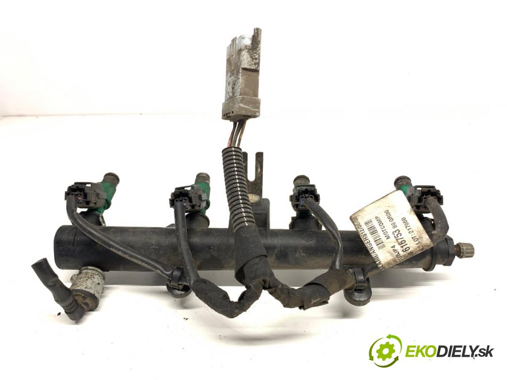 CITROEN C3 I liftback 2008 44 kW 1.1 i 1124 lišta vstřikovací 9655833580 (Vstřikovací lišty)