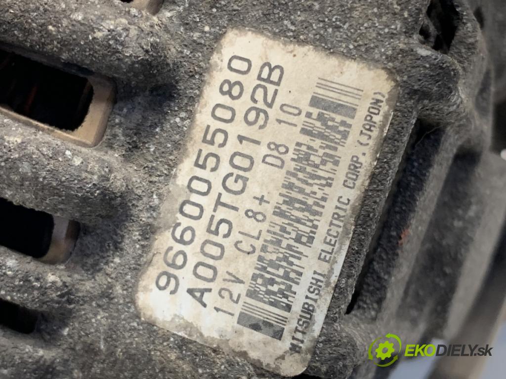 CITROEN C3 I liftback 2008 44 kW 1.1 i 1124 Alternátor 9660055080 (Alternátor)