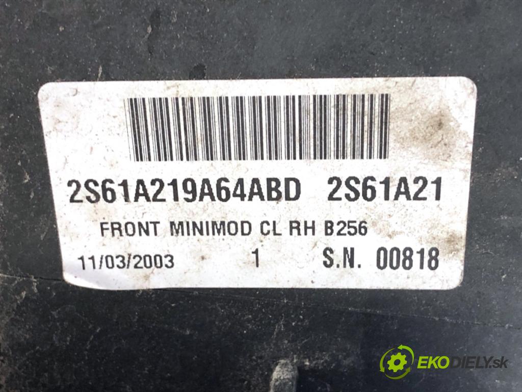FORD FIESTA MK6 liftback 2003 51 kW 1.3 1299 zámok dveře pravý přední část 2S61A219A64ABD
