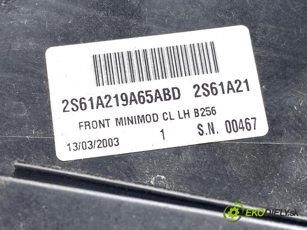 FORD FIESTA MK6 liftback 2006 44 kW 1.3 1299 zámok dveře levý přední část 2S61A219A65AB