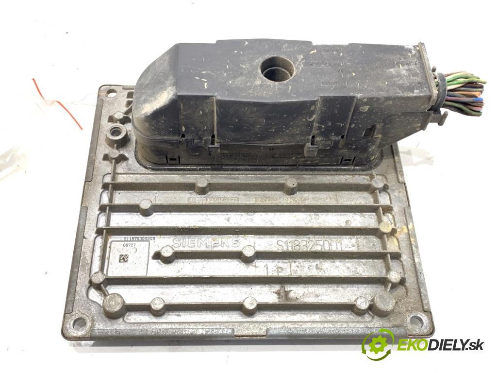 FORD FIESTA MK6 liftback 2006 44 kW 1.3 1299 riadiaca jednotka Motor 2S6A-12A650-PD (Riadiaca jednotka)
