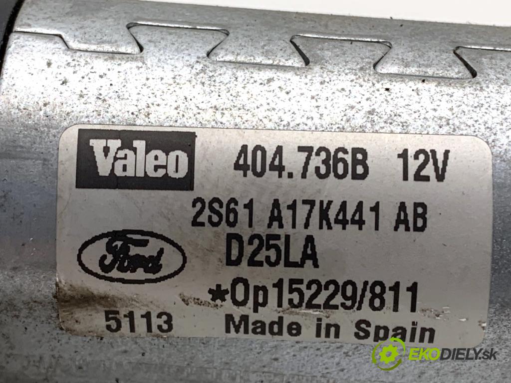 FORD FIESTA MK6 liftback 2006 44 kW 1.3 1299 motor stěračů zadní část 2S61-A17K441-AB
