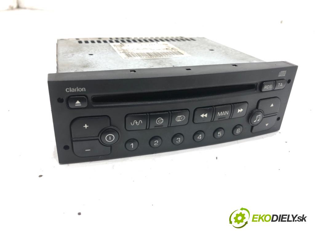 CITROEN C8 nadwozie wielkoprzestrzenne (MPV) 2003 79 kW 2.0 HDi 1997 RADIO 96488012XT (Audio zariadenie)