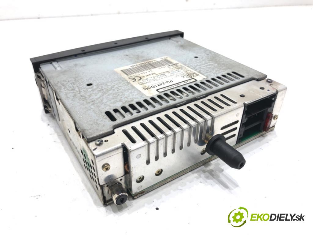 CITROEN C8 nadwozie wielkoprzestrzenne (MPV) 2003 79 kW 2.0 HDi 1997 RADIO 96488012XT (Audio zariadenie)
