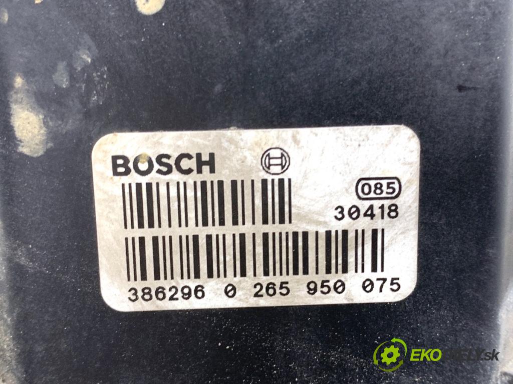 CITROEN C8 nadwozie wielkoprzestrzenne (MPV) 2003 79 kW 2.0 HDi 1997 Pumpa ABS 0265950075 (Pumpa ABS)