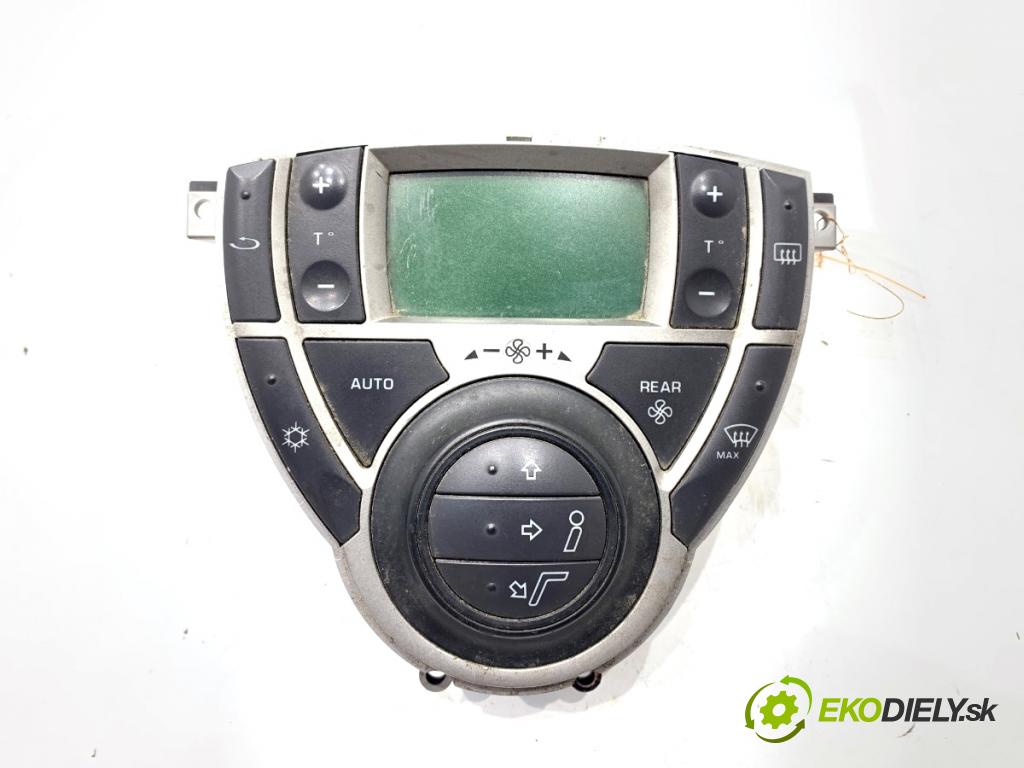 CITROEN C8 nadwozie wielkoprzestrzenne (MPV) 2003 79 kW 2.0 HDi 1997 Panel ovládania kúrenia 14874990YR (Prepínacie páčky pod volantom)