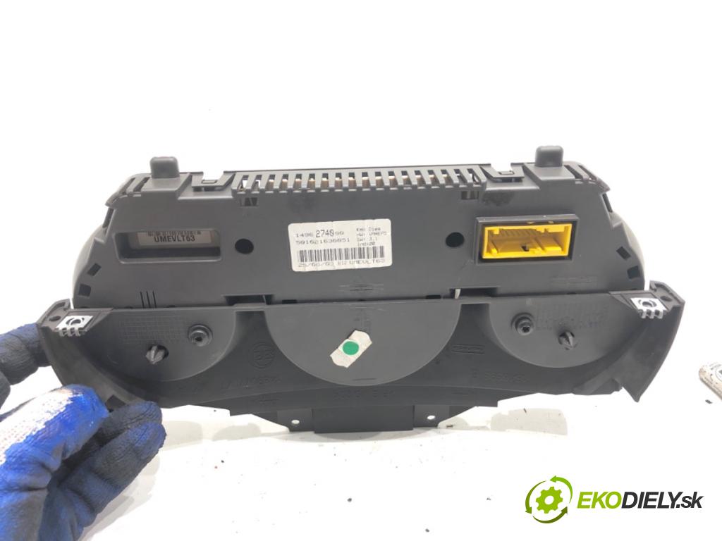 CITROEN C8 nadwozie wielkoprzestrzenne (MPV) 2003 79 kW 2.0 HDi 1997 Prístrojovka 1496274080 (Prístrojová doska)