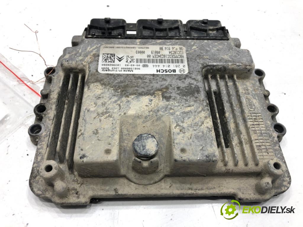 PEUGEOT BIPPER Nadwozie pełne/minivan 2008 50 kW 1.4 HDi 1398 riadiaca jednotka Motor 9661586080 (Riadiaca jednotka)