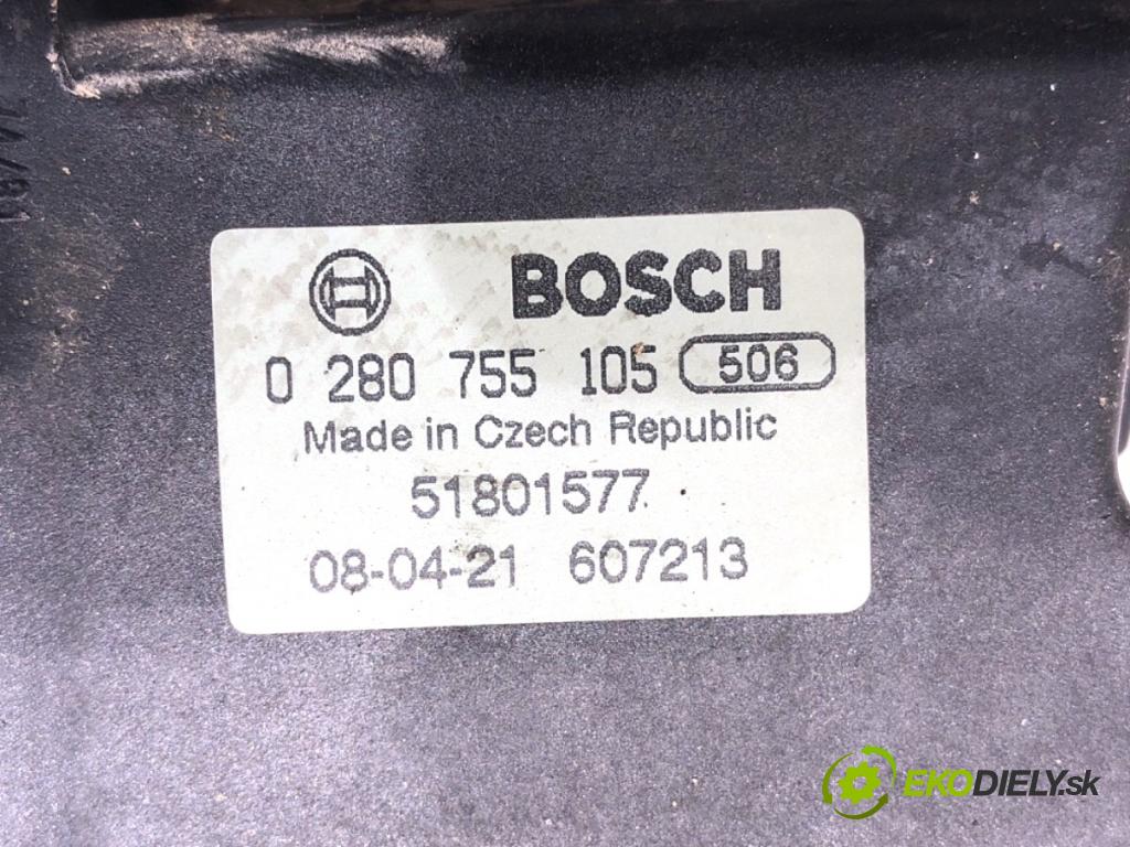 PEUGEOT BIPPER Nadwozie pełne/minivan 2008 50 kW 1.4 HDi 1398 Potenciometer plynu 0280755105 (Potenciometer plynového pedálu)