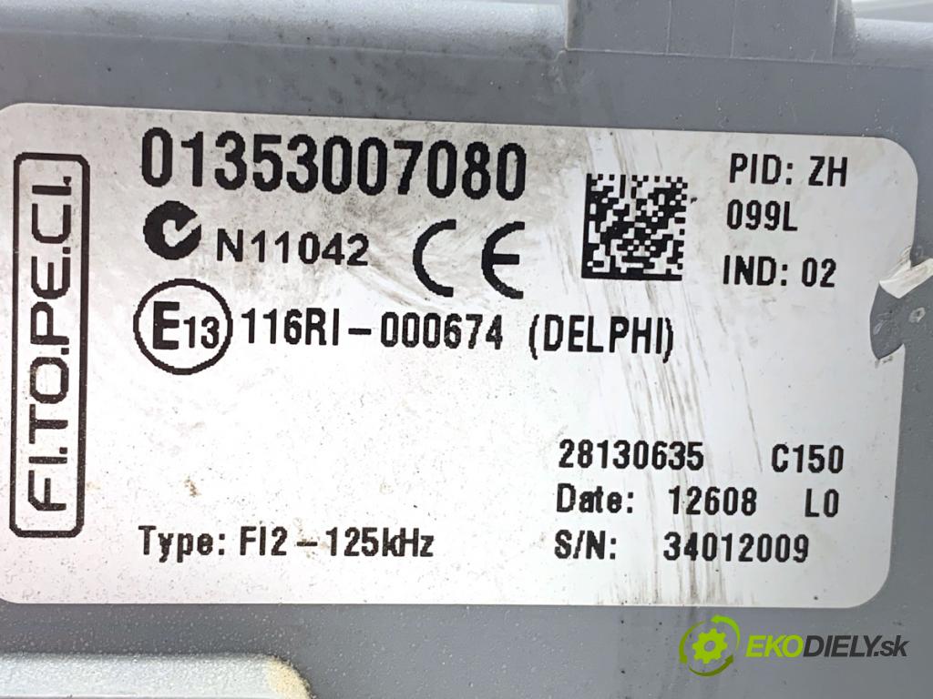 PEUGEOT BIPPER Nadwozie pełne/minivan 2008 50 kW 1.4 HDi 1398 modul BSI 01353007080 (Pojistkové skříňky)