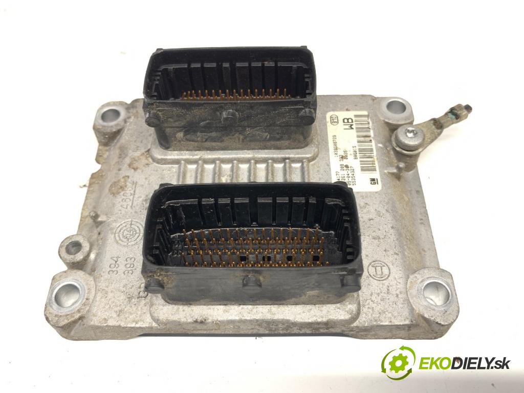 OPEL CORSA C liftback 2005 44 kW 1.0 (F08, F68) 998 riadiaca jednotka Motor 55354327 (Riadiaca jednotka)