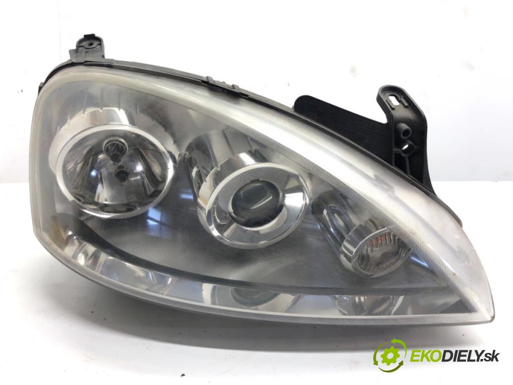 OPEL CORSA C liftback 2005 44 kW 1.0 (F08, F68) 998 Svetlomet pravy predný 13100536