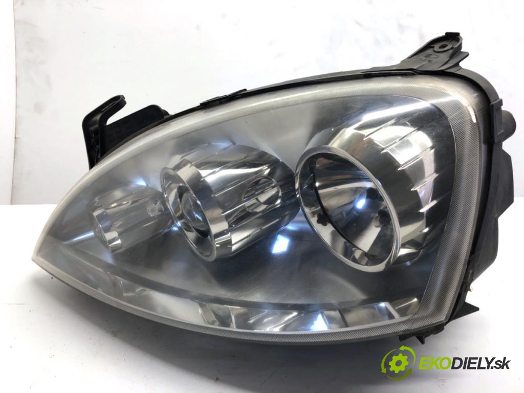 OPEL CORSA C liftback 2005 44 kW 1.0 (F08, F68) 998 Svetlomet ľavy predný 13100535