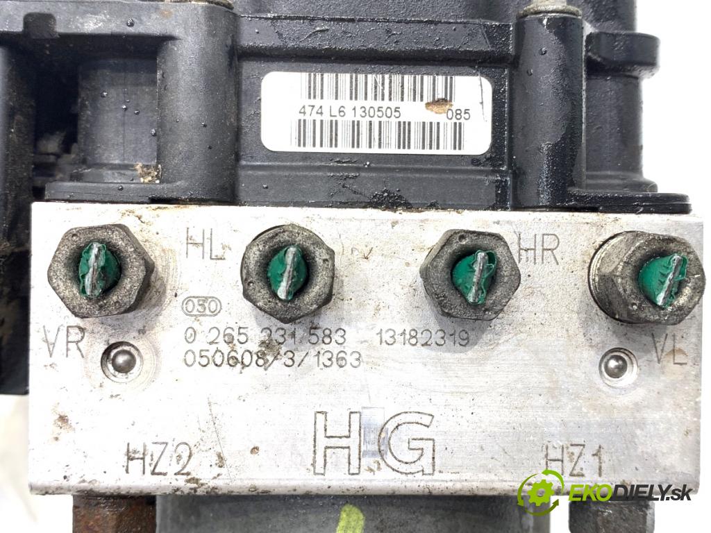 OPEL CORSA C liftback 2005 44 kW 1.0 (F08, F68) 998 Pumpa ABS 0265800443 (Pumpa ABS)