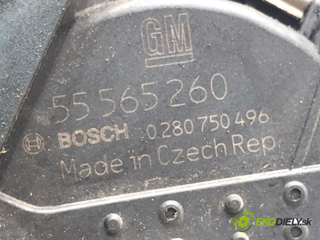 OPEL ASTRA J liftback 2011 132 kW 1.6 (08) 1598 Škrtiaca klapka 55565260 (Škrtiaca klapka)