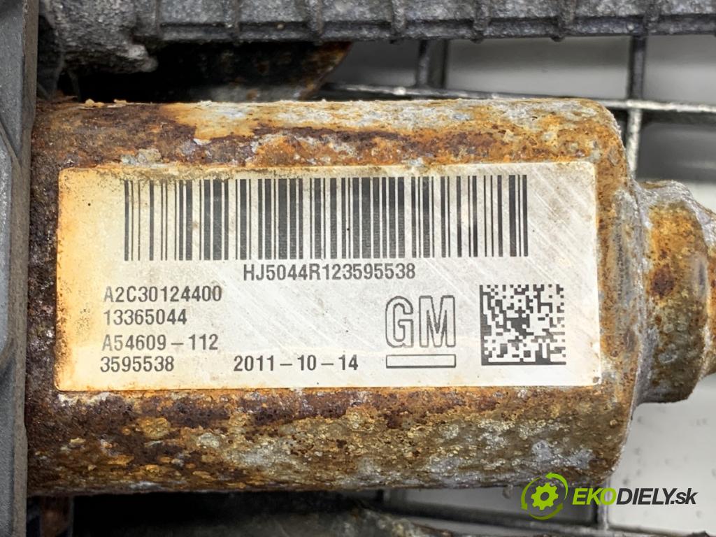 OPEL ASTRA J liftback 2011 132 kW 1.6 (08) 1598 Mechanizmus brzdy ručnej brzdy 13365044 (Ručná brzda)