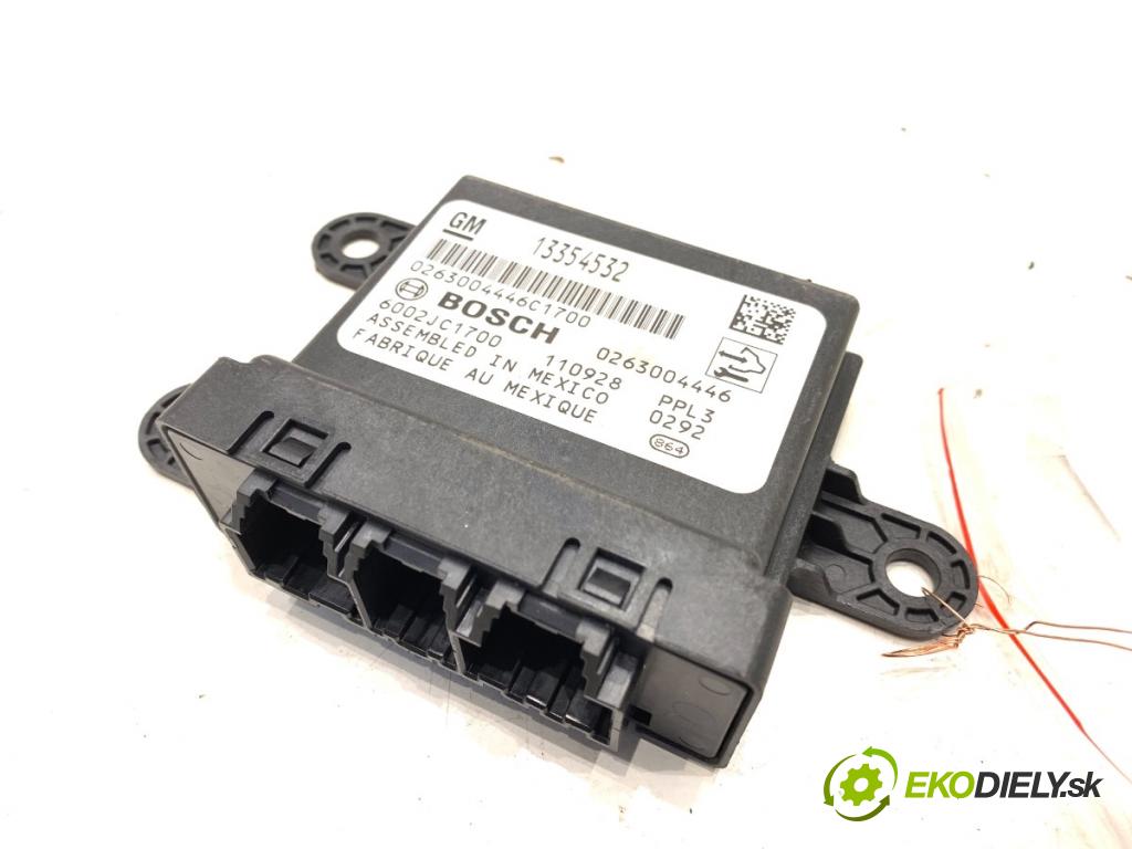OPEL ASTRA J liftback 2011 132 kW 1.6 (08) 1598 Modul PDC 13354532 (Riadiaca jednotka ostatné)