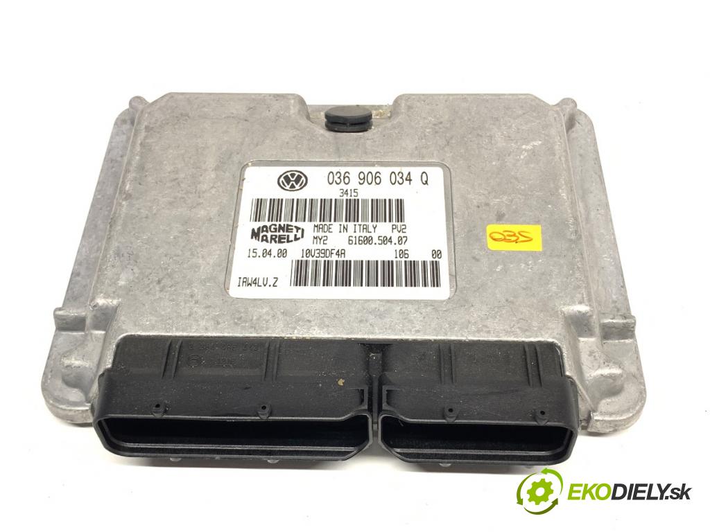 AUDI A2 liftback 2000 55 kW 1.4 1390 riadiaca jednotka Motor 036906034Q (Riadiaca jednotka)