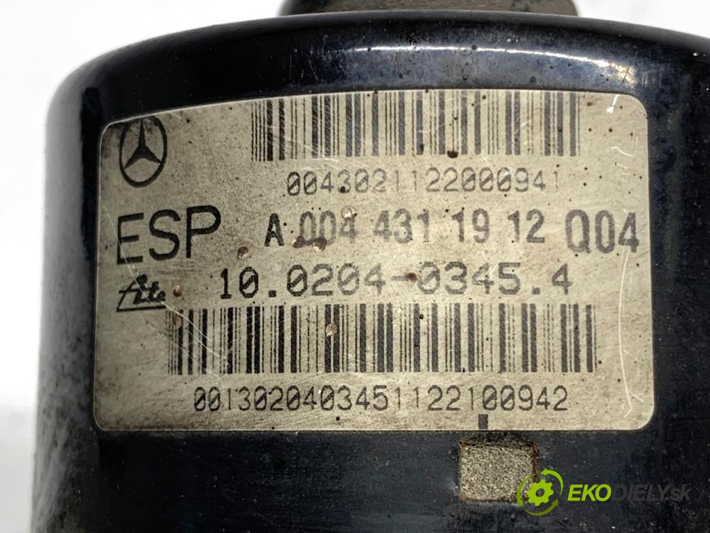 MERCEDES-BENZ W203 sedan 2002 105 kW C 220 CDI (203.006) 2148 Pumpa ABS 2095450332 (Pumpa ABS)