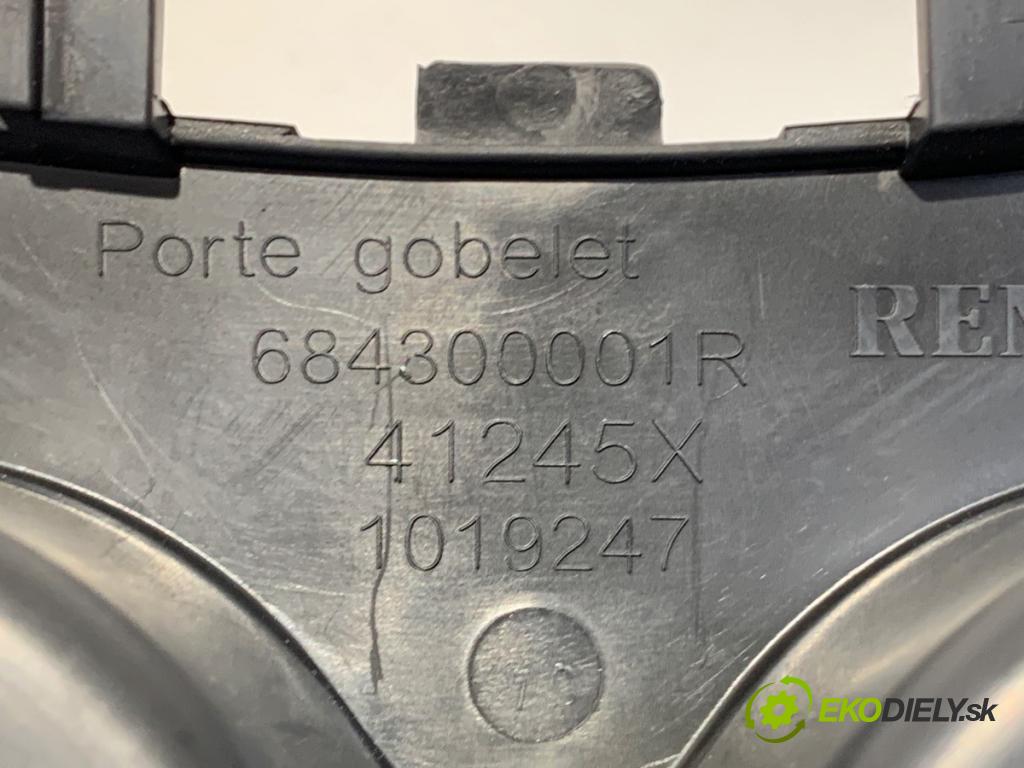 RENAULT SCENIC III nadwozie wielkoprzestrzenne (MPV) 2012 96 kW 1.6 dCi (JZ00, JZ12) 1598 Držiak na nápoje 684300001R (Držiak (úchyt) na nápoje)