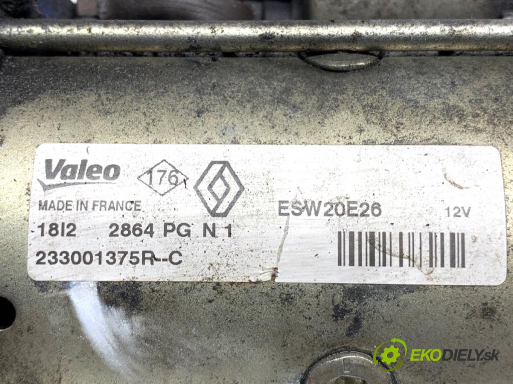 RENAULT SCENIC III nadwozie wielkoprzestrzenne (MPV) 2012 96 kW 1.6 dCi (JZ00, JZ12) 1598 Štartér 233001375R (Štartér)
