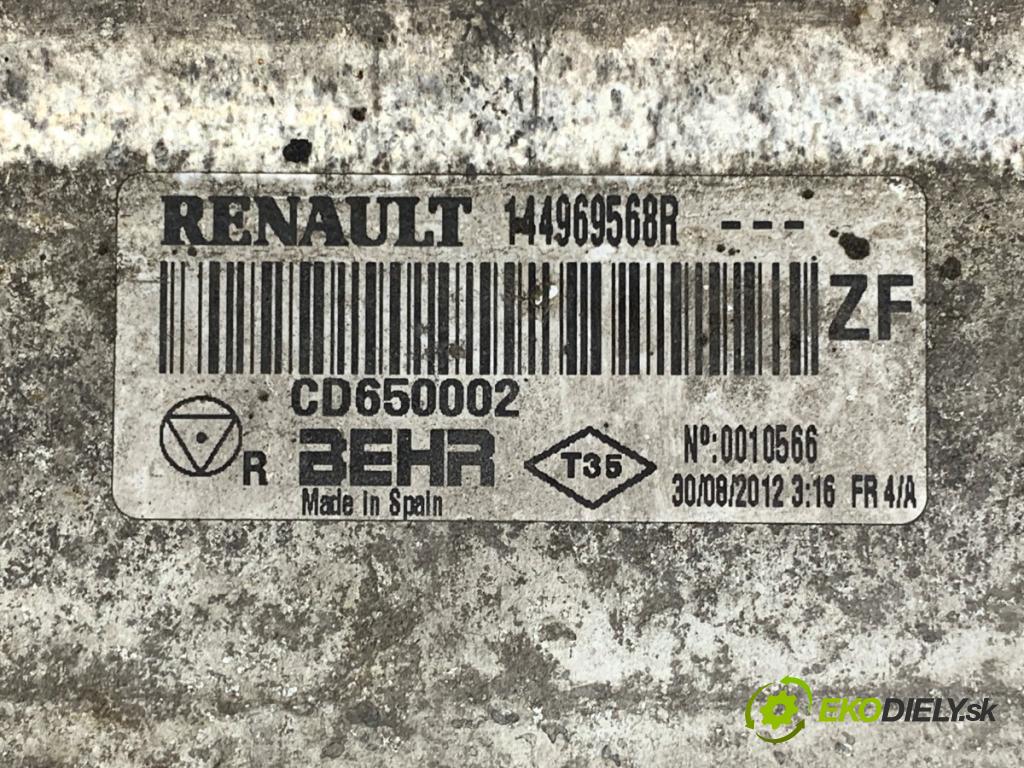 RENAULT SCENIC III nadwozie wielkoprzestrzenne (MPV) 2012 96 kW 1.6 dCi (JZ00, JZ12) 1598 intercooler 144969568R (Intercooler (chladič nasávaného vzduchu))