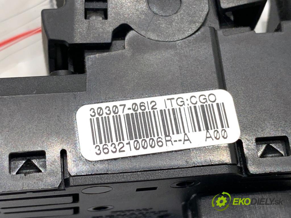 RENAULT SCENIC III nadwozie wielkoprzestrzenne (MPV) 2012 96 kW 1.6 dCi (JZ00, JZ12) 1598 Spínač brzdy ručnej brzdy 363210006R (Prepínacie páčky pod volantom)