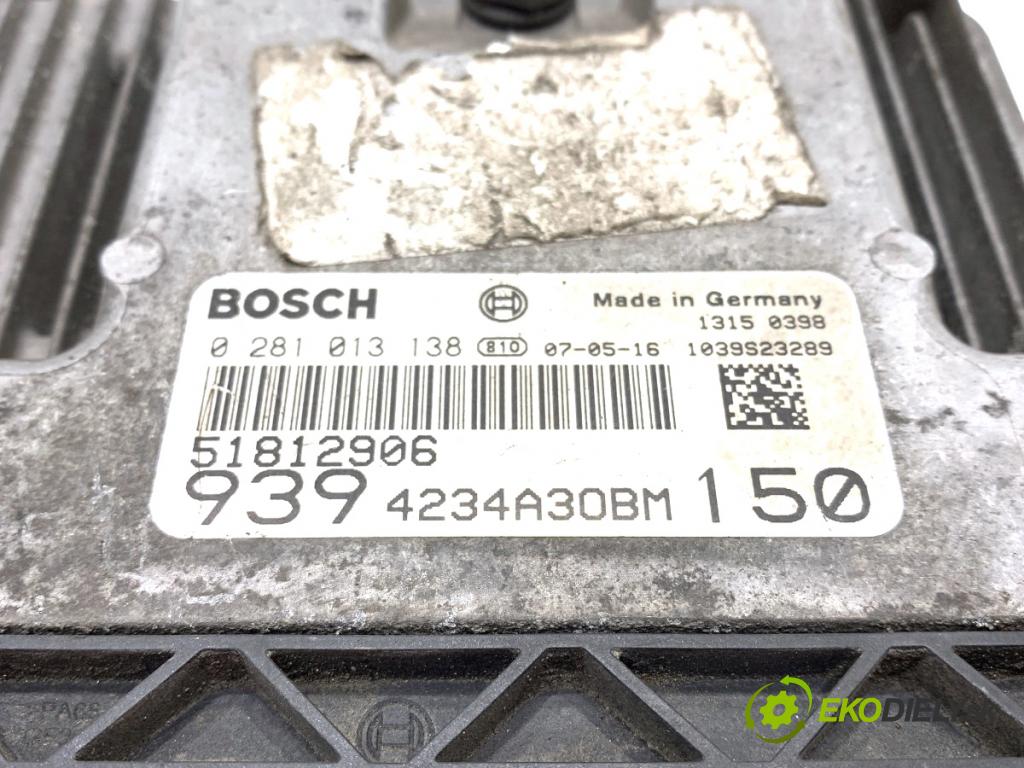 ALFA ROMEO 159 Kombi 2007 110 kW 1.9 JTDM 16V (939BXC1B, 939BXC12) 1910 riadiaca jednotka Motor 51812906 (Riadiaca jednotka)