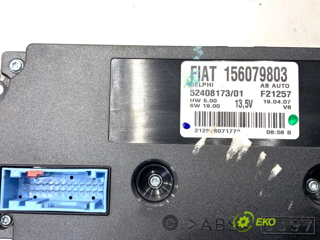 ALFA ROMEO 159 Kombi 2007 110 kW 1.9 JTDM 16V (939BXC1B, 939BXC12) 1910 Panel ovládania kúrenia 156079803 (Prepínacie páčky pod volantom)