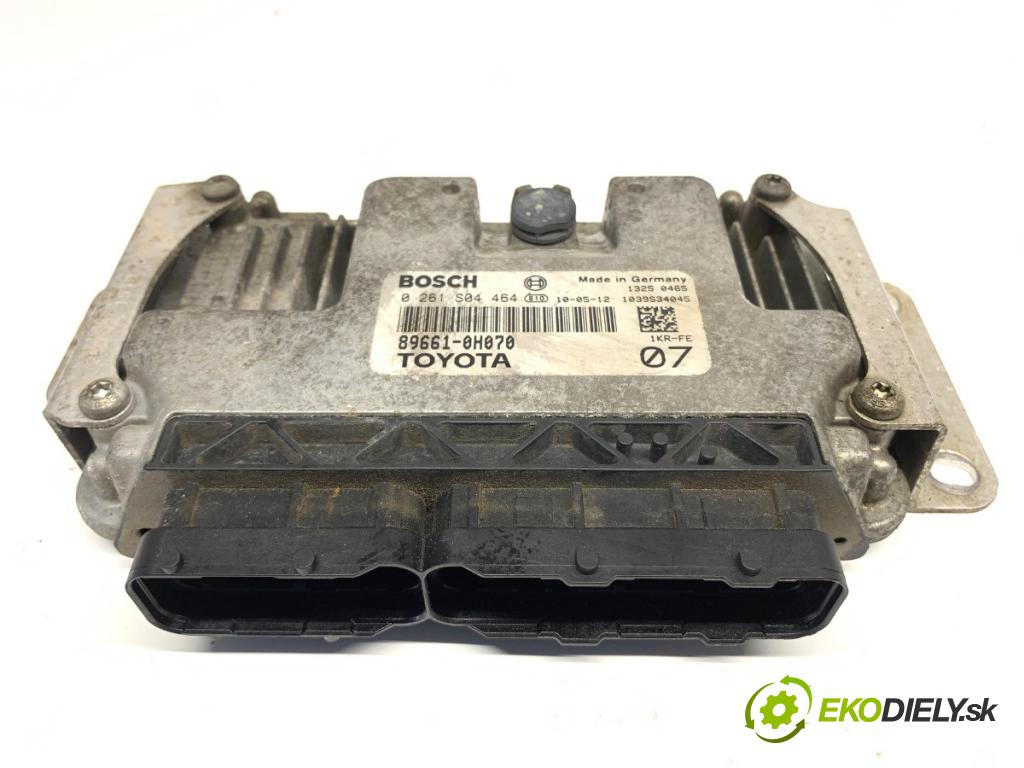 CITROEN C1 liftback 2010 50 kW 1.0 998 riadiaca jednotka Motor 89661-0H070 0261S04464 (Riadiaca jednotka)