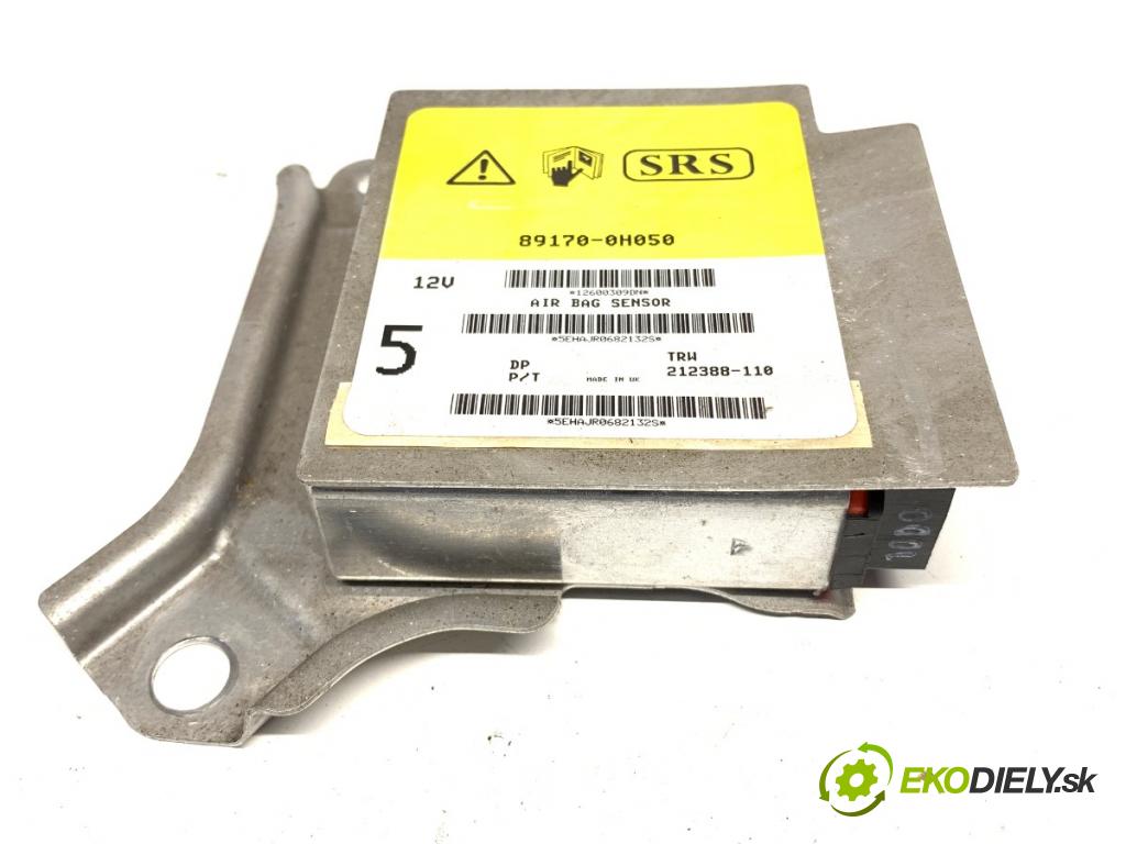 CITROEN C1 liftback 2010 50 kW 1.0 998 senzor airbag 89170-0H050 (Snímač)
