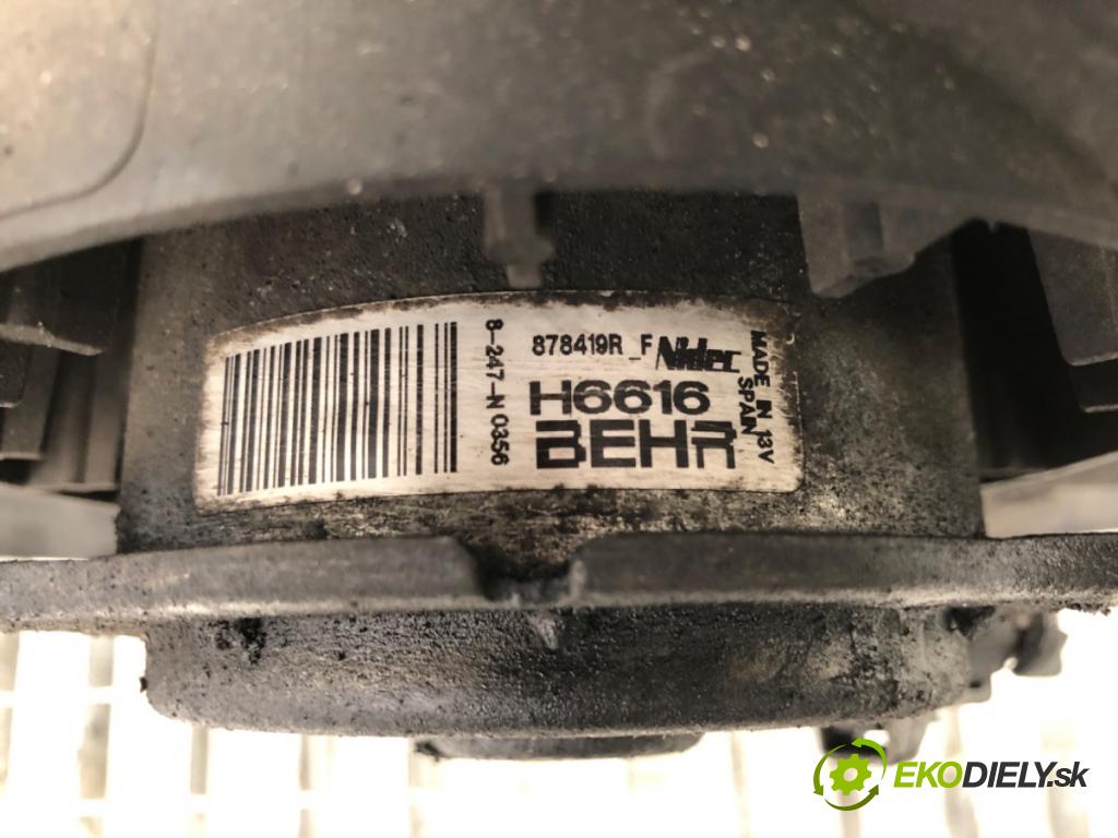 CITROEN JUMPER II Autobus 2008 88 kW 2.2 HDi 120 2198 Ventilátor klimatizácie 878419R (Ventilátor chladiča klimatizácie)