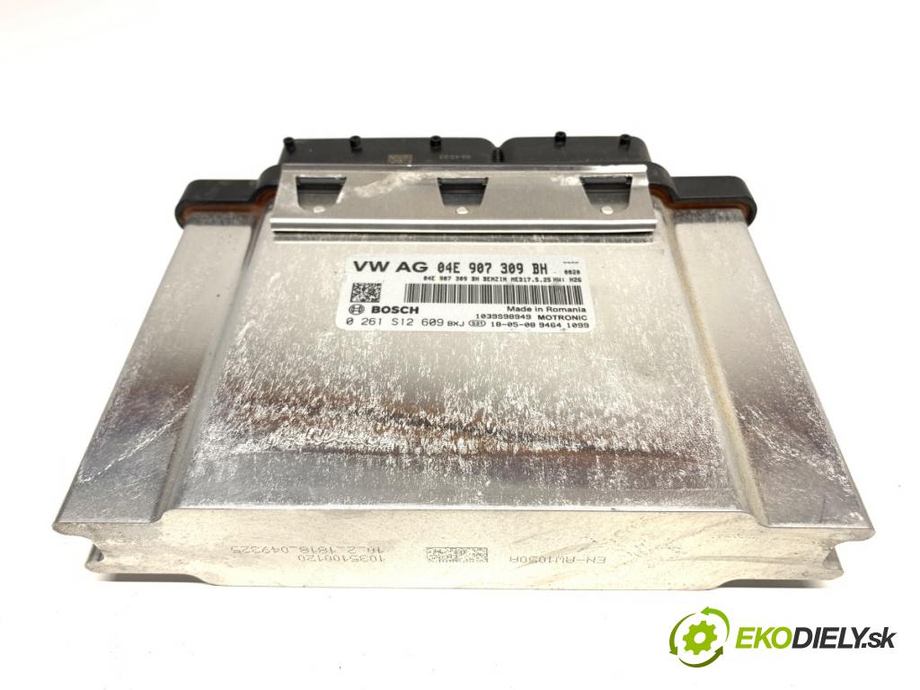 SKODA OCTAVIA III liftback 2018 110 kW 1.4 TSI 1395 riadiaca jednotka Motor 04E907309BH (Riadiaca jednotka)