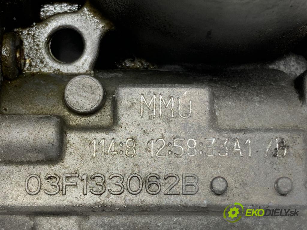 SKODA OCTAVIA III liftback 2018 110 kW 1.4 TSI 1395 Škrtiaca klapka 03F133062B (Škrtiaca klapka)