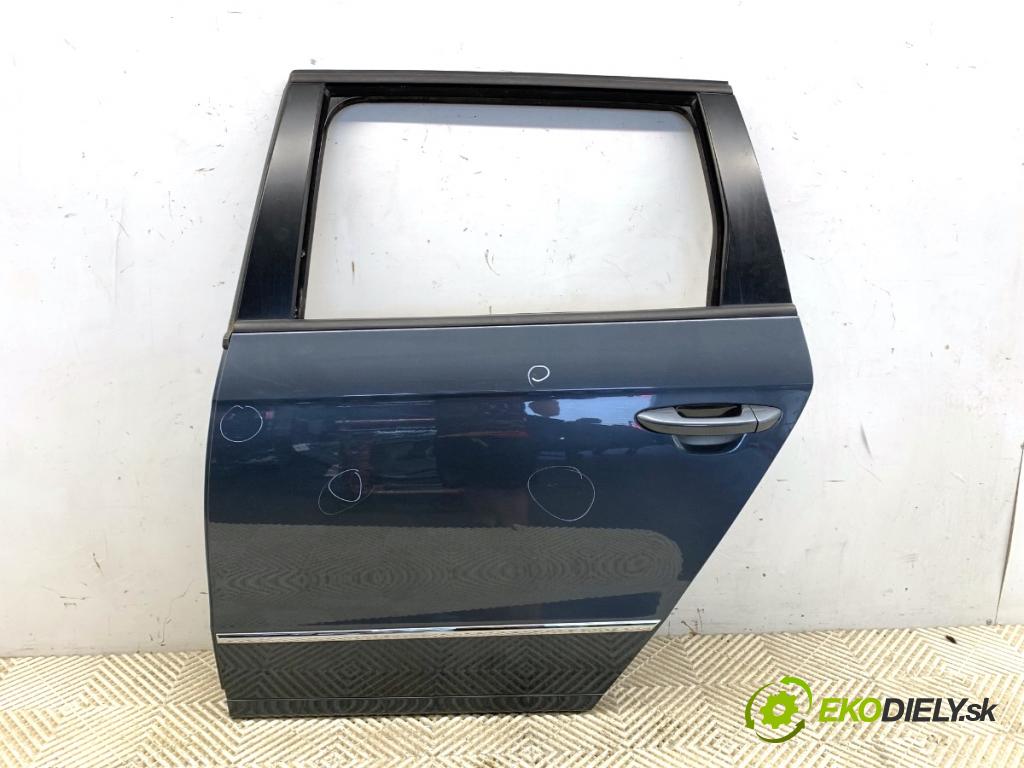 VW PASSAT B6 Kombi 2010 77 kW 1.6 TDI 1598 Dvere ľavy zad LK7X