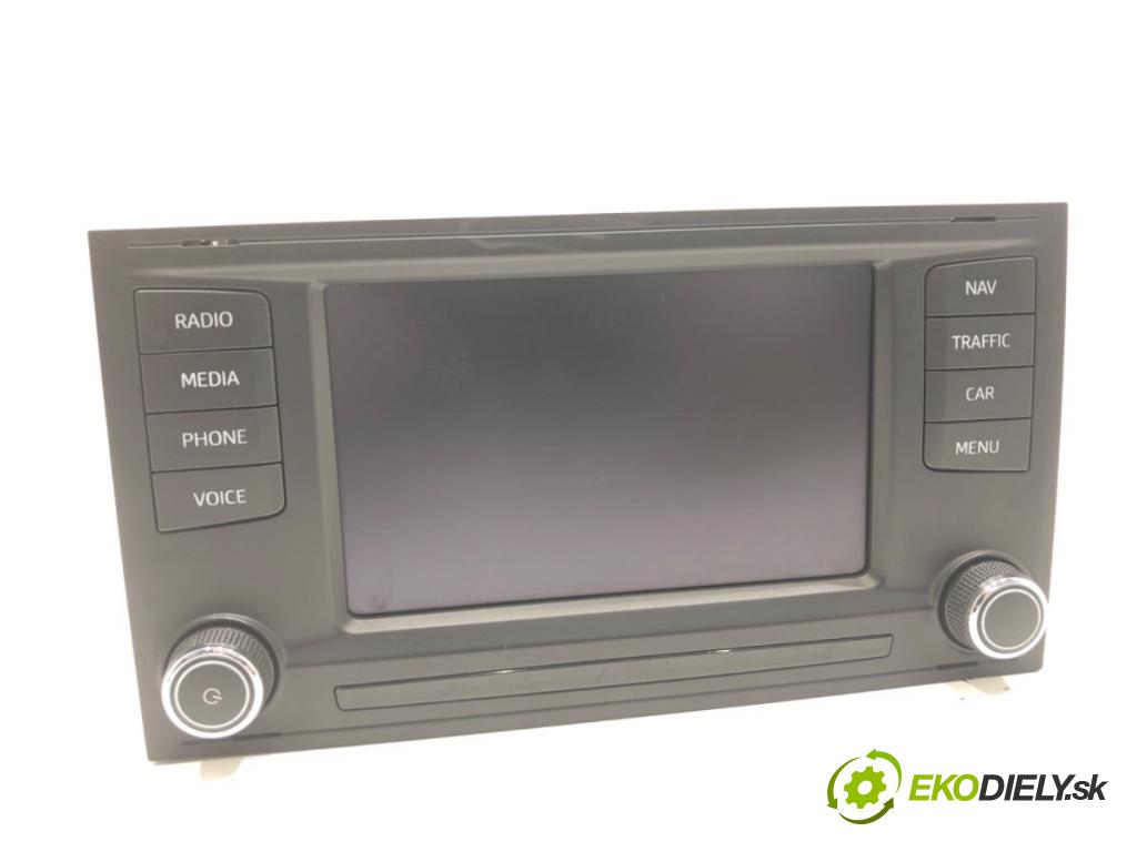 SEAT LEON III liftback 2013 110 kW 2.0 TDI 1968 RADIO 5F0919603A (Audio zariadenie)