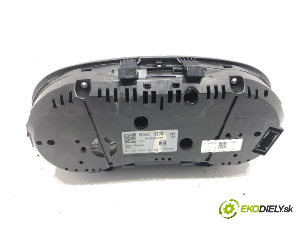 SEAT LEON III liftback 2013 110 kW 2.0 TDI 1968 Prístrojovka 5F0920870G (Prístrojová doska)