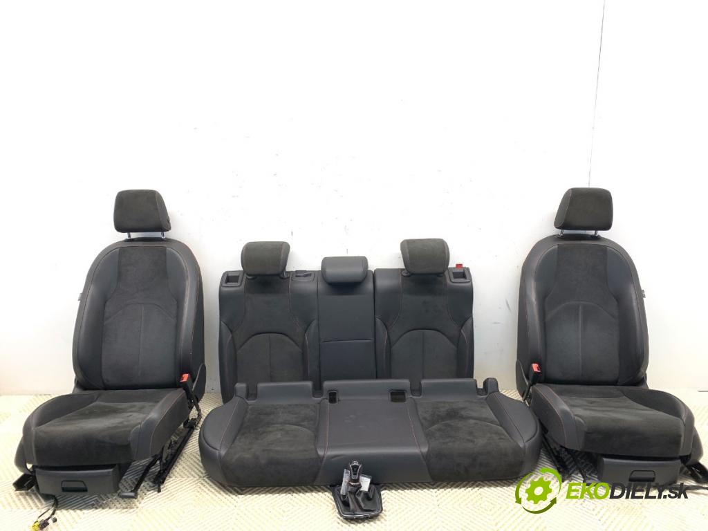 SEAT LEON III liftback 2013 110 kW 2.0 TDI 1968 Sedadlá, sedačky Sedadlo Manžeta 