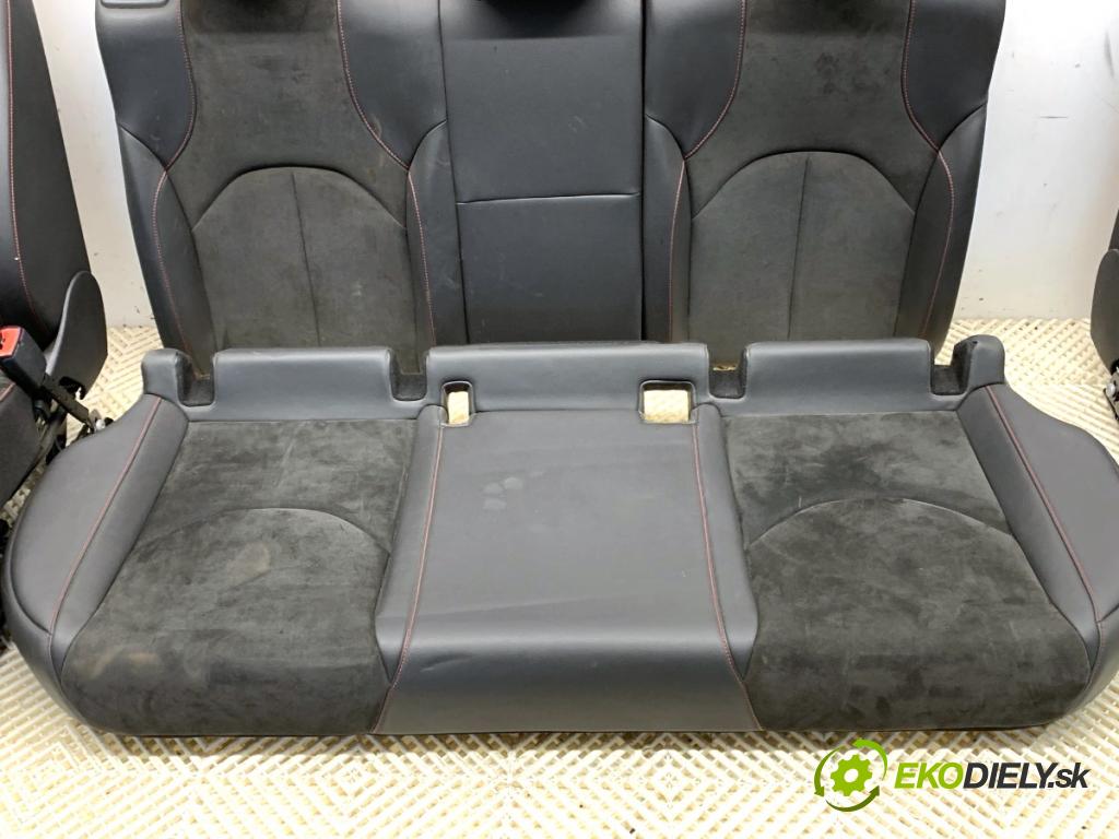 SEAT LEON III liftback 2013 110 kW 2.0 TDI 1968 Sedadlá, sedačky Sedadlo Manžeta